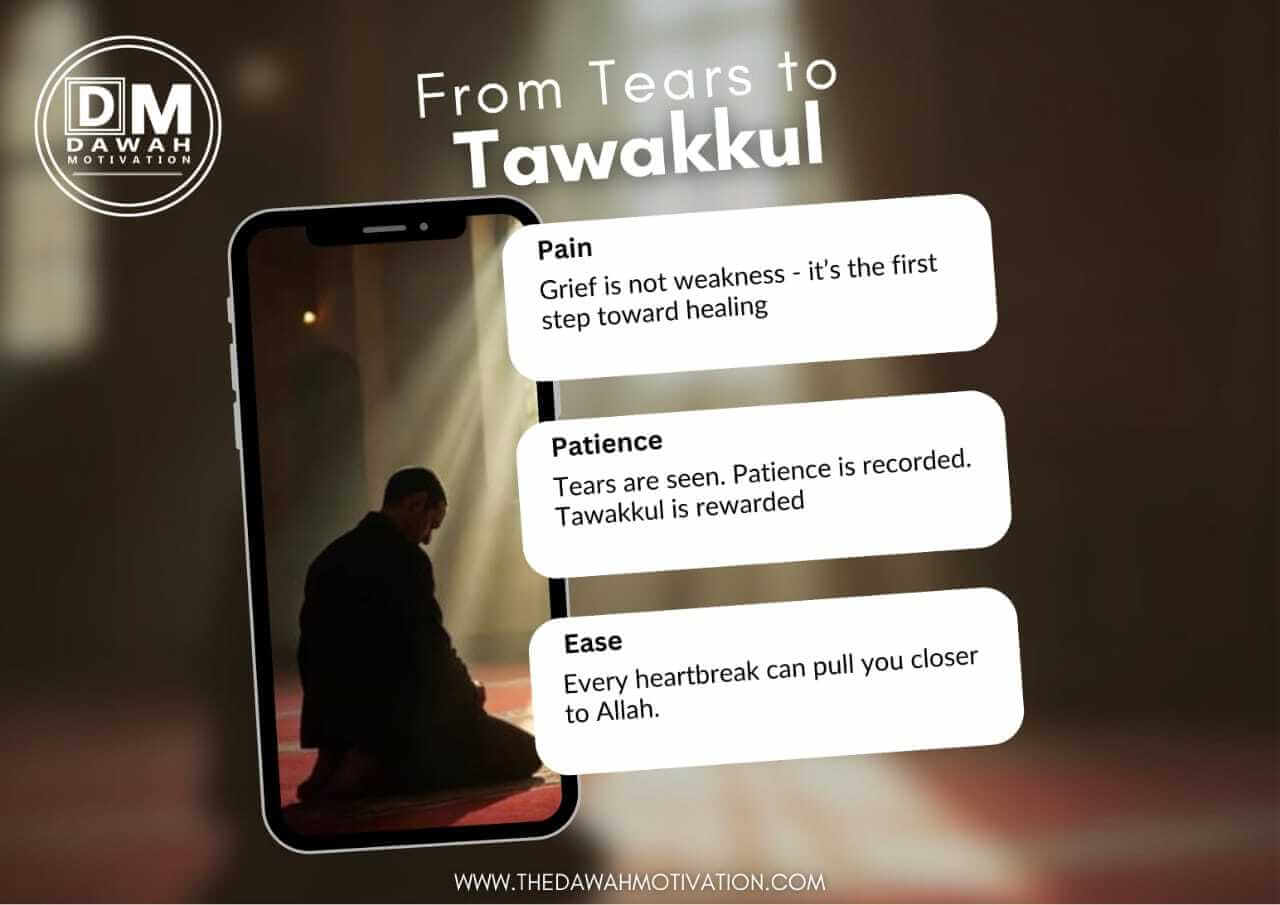 An open Quran with a serene background, illustrating healing through faith and the concept of tawakkul.